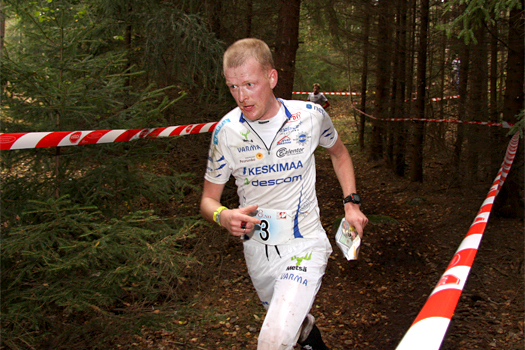 Anders Nordberg ved runding i Blodslitet 2012. Foto: Geir Nilsen/OPN.no.