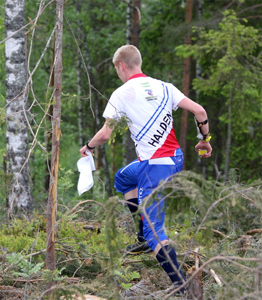 Olav Lundanes i et VM-uttaksløp like utenfor Hønefoss i Ringerike i mai 2012. Foto: Geir Nilsen/OPN.no.