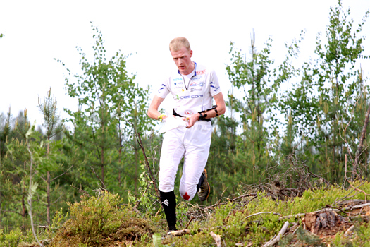 Anders Nordberg i et VM-uttaksløp for senior like utenfor Hønefoss i Ringerike i mai 2012. Foto: Geir Nilsen/OPN.no.