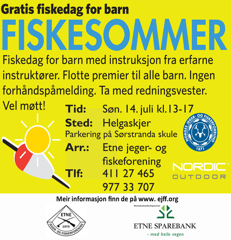 Annonse Fiskesommer 140713