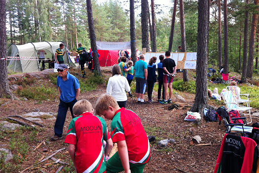 Illustrasjonsbilde fra samlingsplassen for Holleia Høstløp 2013. Foto: Geir Nilsen/OPN.no.