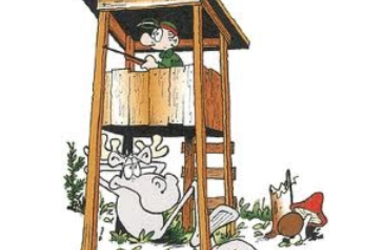 Jakttårn,tegning