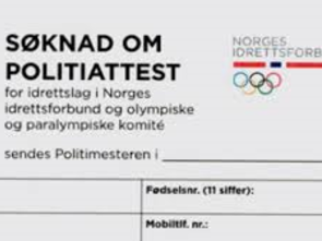 søknad om politiattest