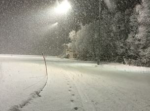 Ymber arena snø