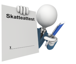 Skatteattest Skatteattest