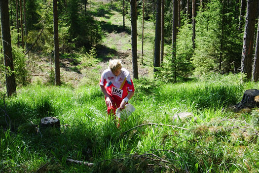 Illustrasjonsbilde fra mønstringsløp til junior-VM 2006 i Jevnaker og Ringerikes ravineterreng. Foto: Geir Nilsen/OPN.no.