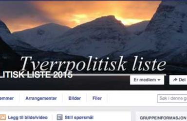 Tverrpolitisk--Facebookgruppe