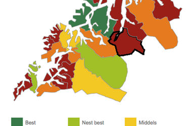 Storfjord helt i bunnskiktet i NHOs KommuneNM.