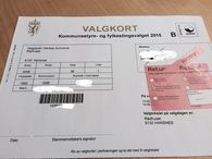 Valgkort