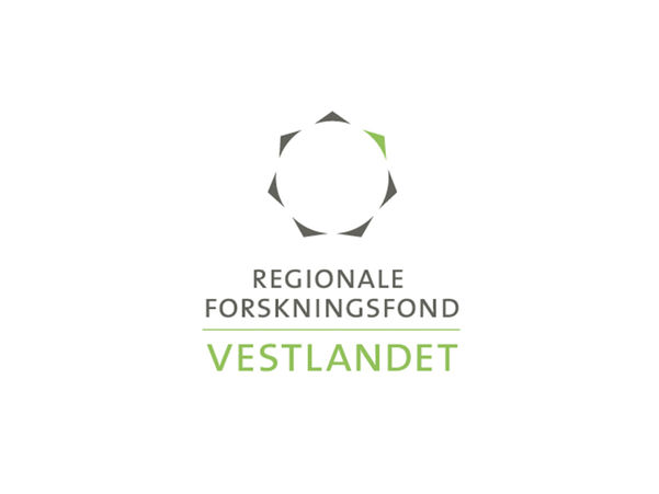 Logoen til Regionalt forskingsfond Vestlandet på kvit bakgrunn.