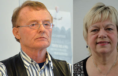 Knut Jentoft (TPL) og Hanne Braathen (SP).