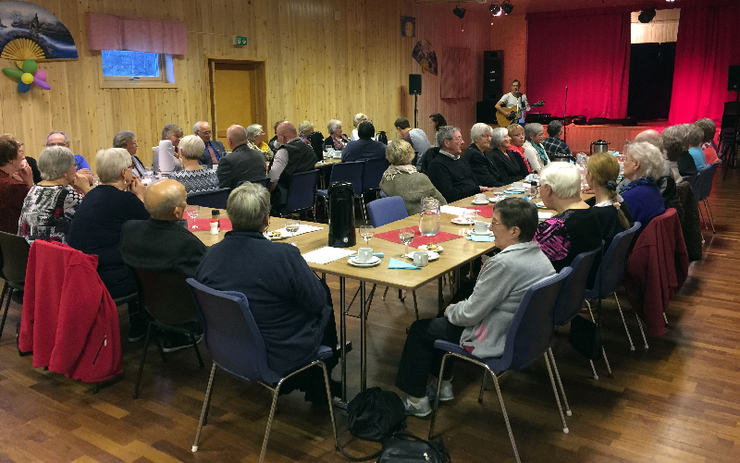 FNs internasjonale eldredag ble markert på Otertun i kveld.