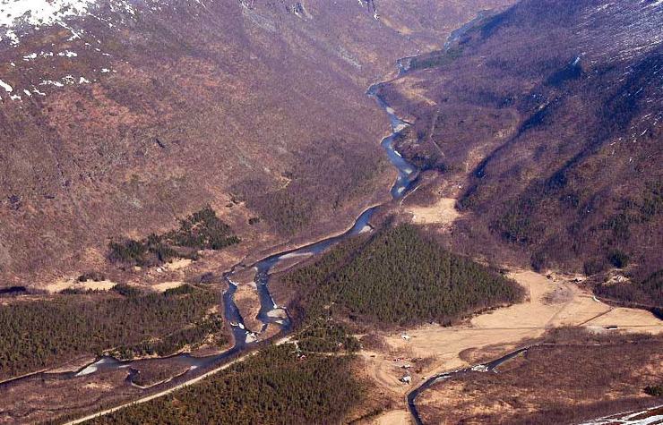 Stordalen øverst i Signaldalen.