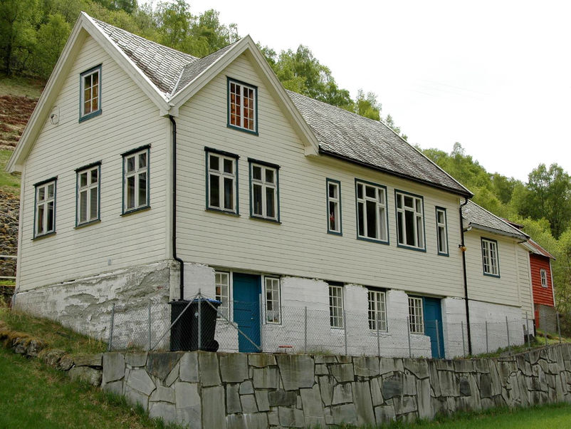 Undredal ungdomshus i Undredal, Aurland kommune. Foto: Huset i Bygda Undredal ungdomshus i Undredal, Aurland kommune
