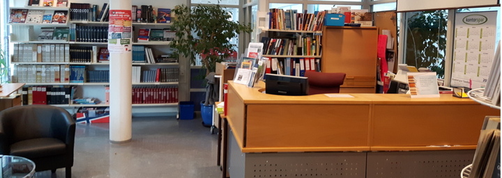 Bilete av biblioteket på Øyrane Bilete av biblioteket på Øyrane