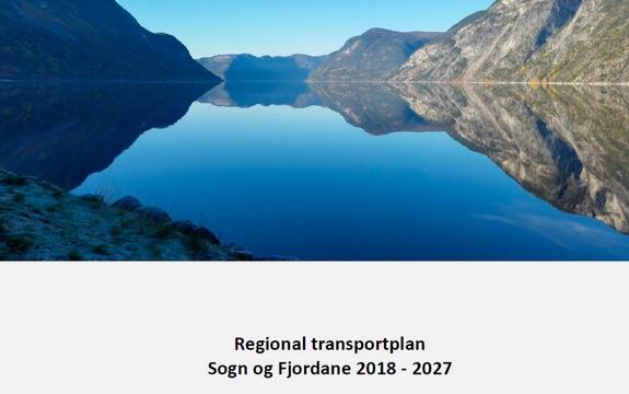 Framside til planprogram for Regional transportplan Sogn og Fjordane 2018-2027