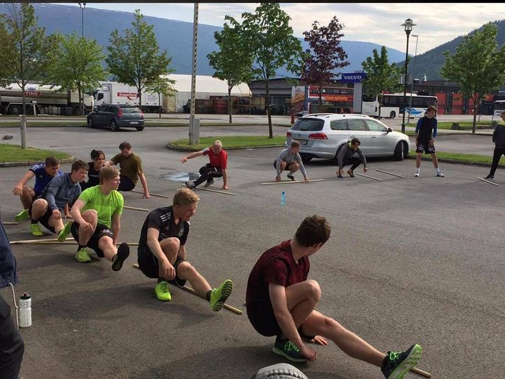 Elevane i breddeidrett testar nye treningsformer Elevane i breddeidrett testar nye treningsformer