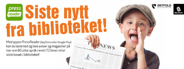 Info om app for å lese digitale aviser Info om app for å lese digitale aviser