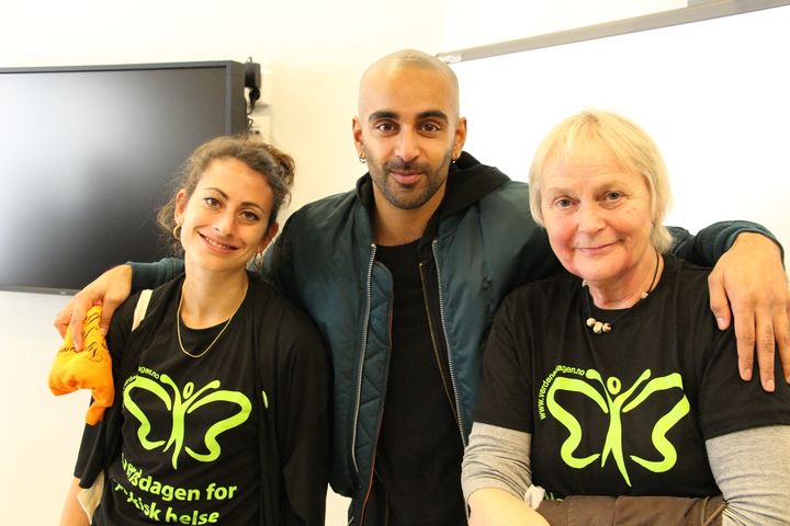 Adil Khan, Inga Haaland og Margrete Reisæter