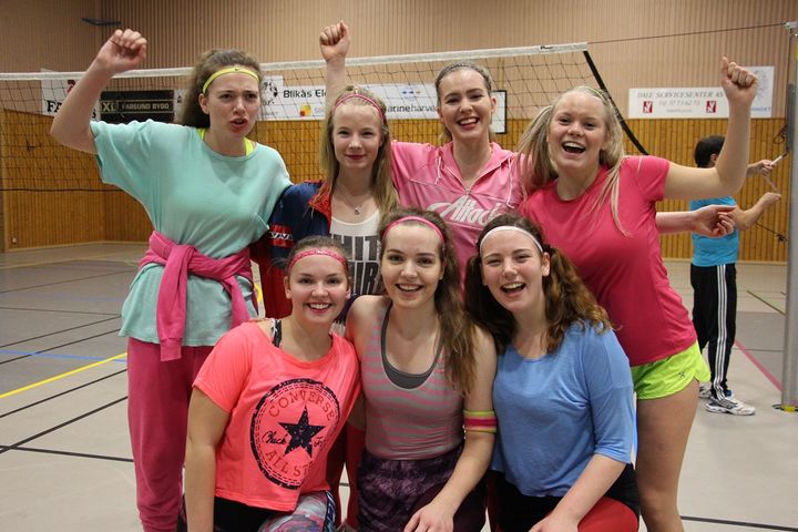 Johanne, Emma, Torni, Malin, Ingvild, Tuva, Lene