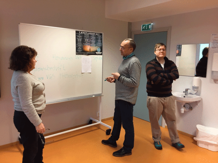 Undervisning med Lise Rørvik frå NAV Undervisning