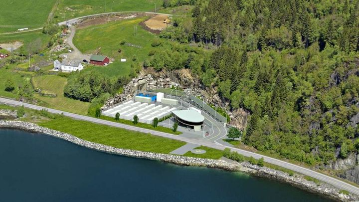 Lefdal Mine Datasenter Illustrasjon: Lefdal Mine Datacenter/John Kråkenes Lefdal Mine Datasenter