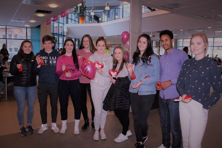 Happy Valentines! Foto:Stryn vidaregåande skule Happy Valentines! Foto:Stryn vidaregåande skule