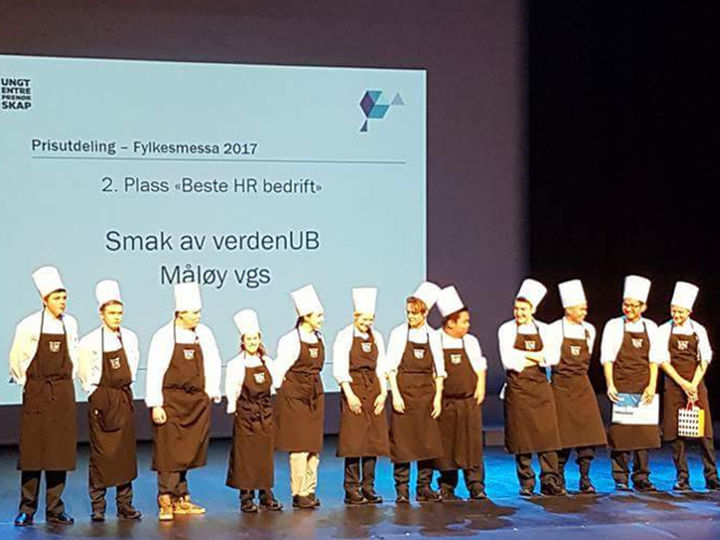 2.premie for beste HR bedrift: Smak av verden UB Foto: Iren Hammersvik 2.premie for beste HR bedrift: Smak av verden UB