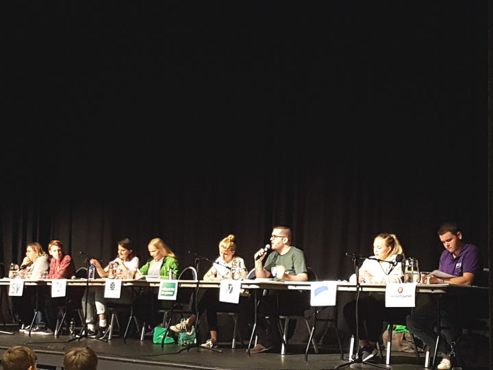 Politikarpanelet 2017 Foto: Ragnhild Elin Fimreite Politikarpanelet 2017