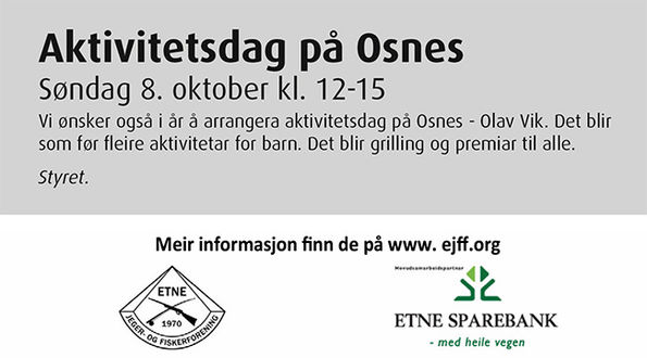 Annonse Aktivitetsdag Osnes 081017 