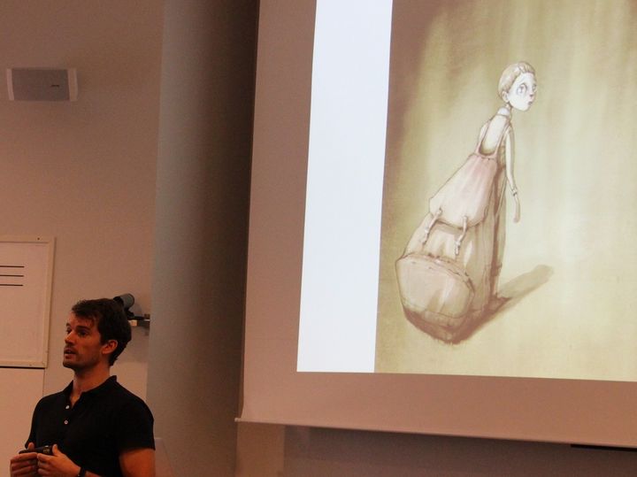 Foto: Iren Løseth Erik Lindblad snakkar om psykisk helse