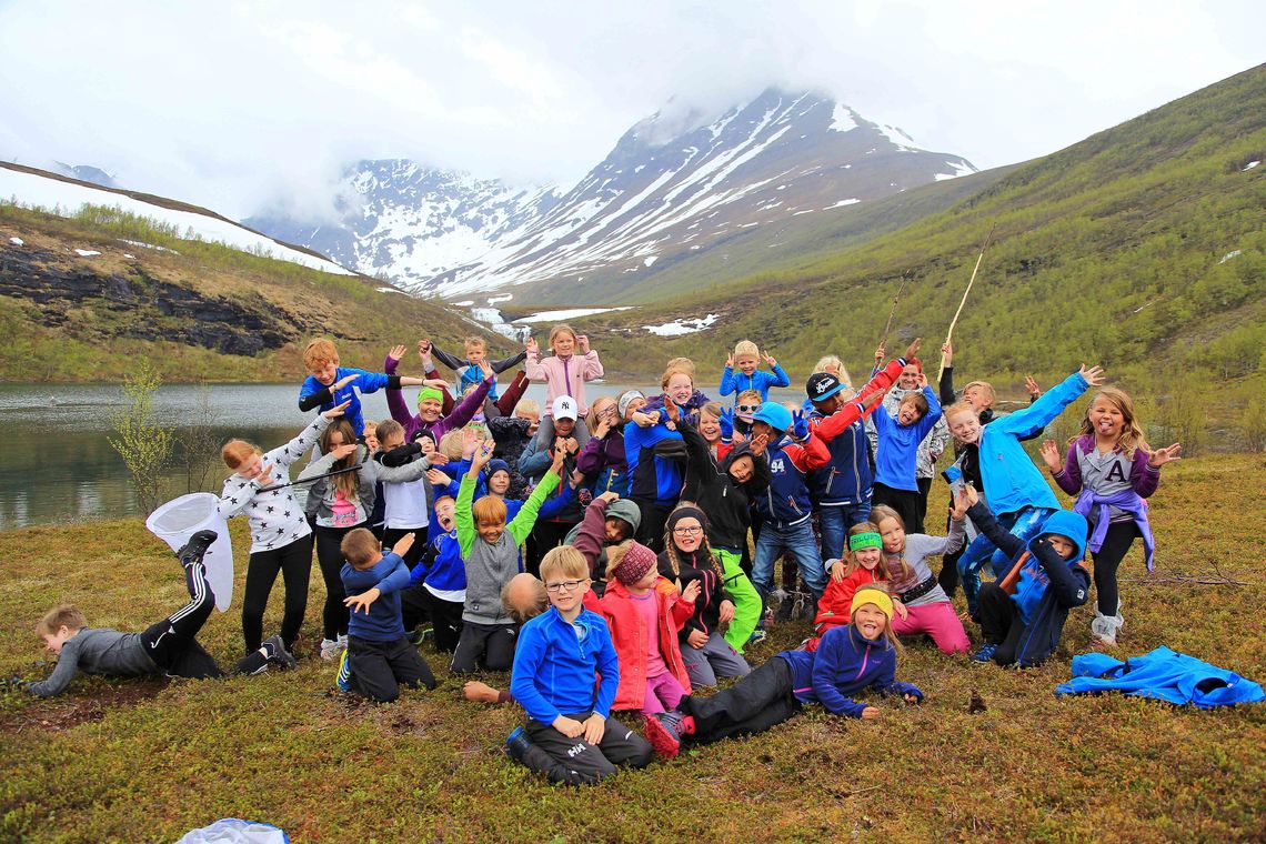 Friluftsskole Storfjord _gruppebillde 2017 _Tine Marie Hagelin
