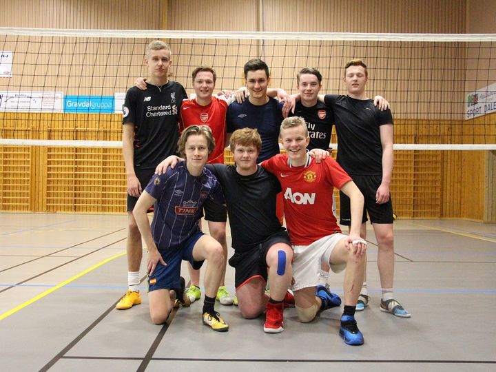 Foto: Tor Egil Furevikstrand Vinnarar av volleyballturneringa 2017