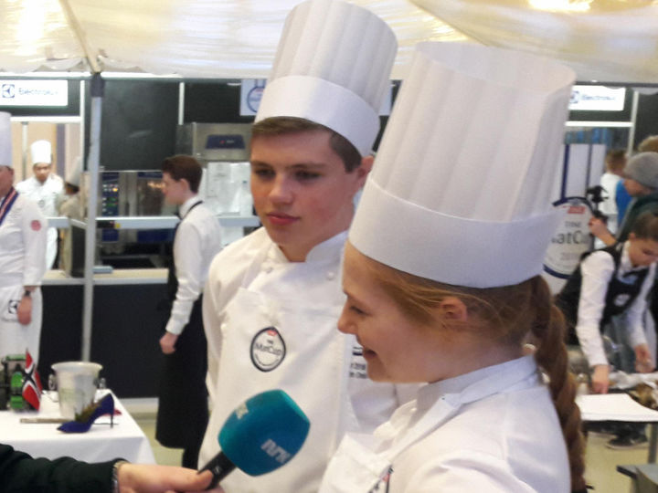 Sander Øen Omberg og Johanna Magdeli Petterson Utvær Foto: Bente Vonheim Sander Øen Omberg og Johanna Magdeli Petterson Utvær