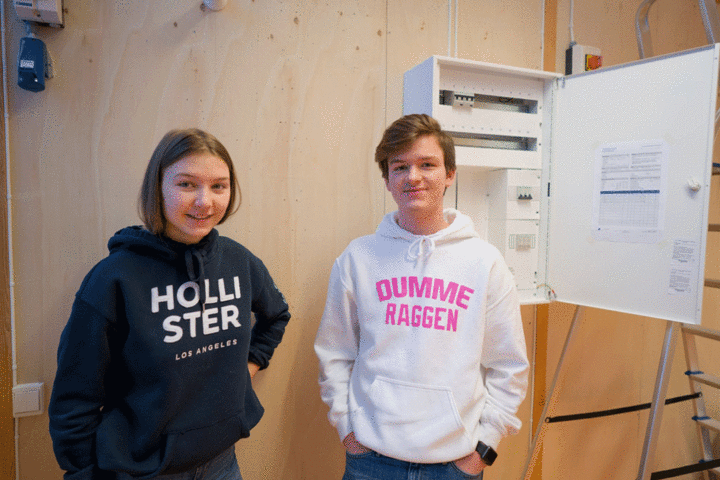Foto: Espen Bakketun Lina og Benjamin 2ELA