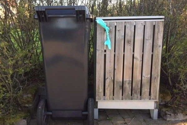 Søppeldunker med pose