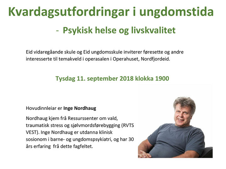 Invitasjon til temakveld
