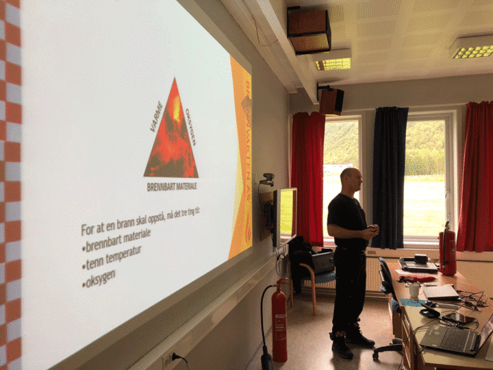 Kurs i brannvern