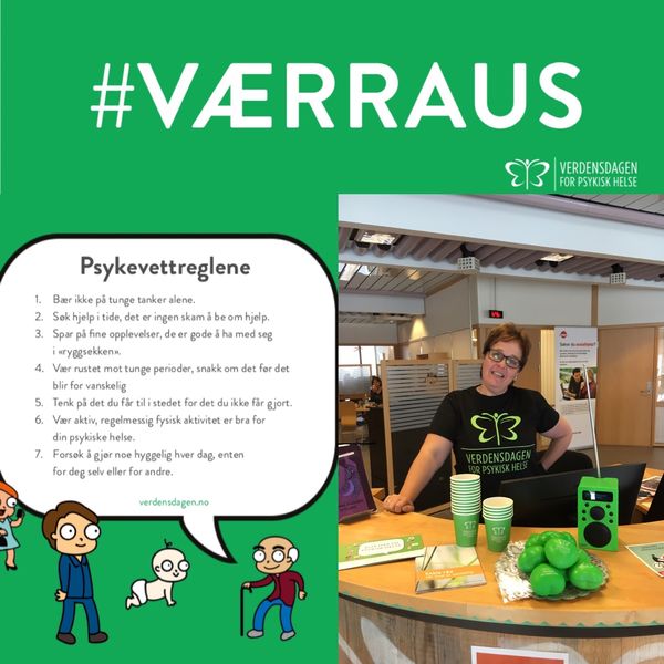 Verdensdagen for psykisk helse 2018