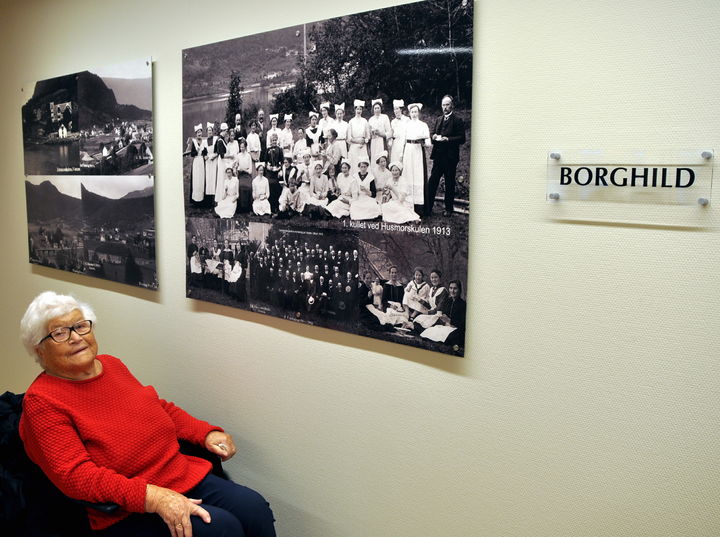 Borghild Sandvik Næss Foto: Inge Fænn Fjordingen Inge Fænn Borghildrommet: -Det e