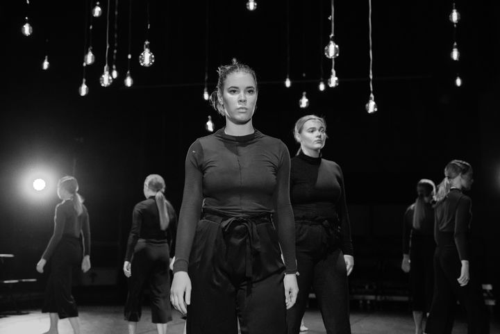 Bilde frå danseframsyninga i nov 2018 Danseframsyning 2018 - Bilde nr 1