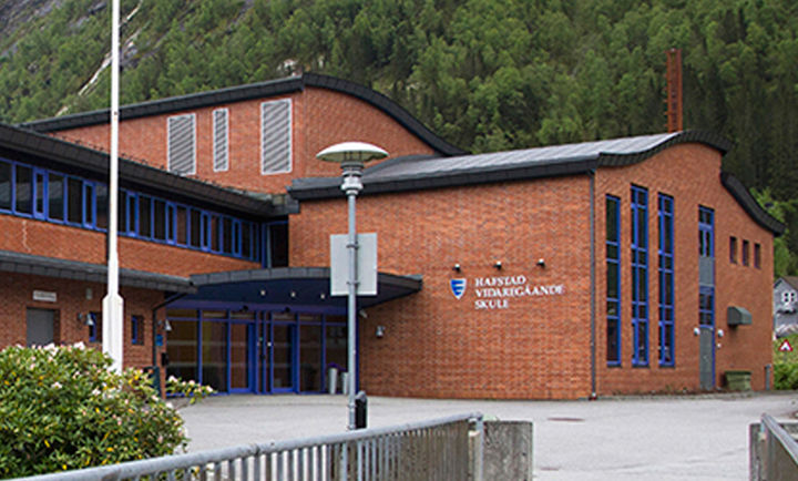 Hafstad vgs, utsnitt, foto Maria R Haukås