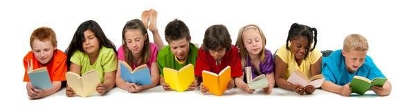 Situasjonsbilde barn leser
