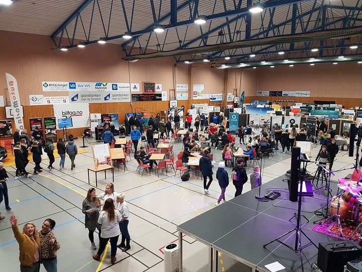 Foto: Tor Egil Furevikstrand Oversiktsbilete av karrieremessa 2019