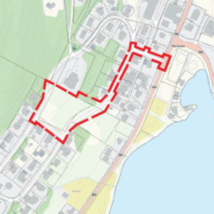regplan adkomst rådhuset og gravlund hansnes