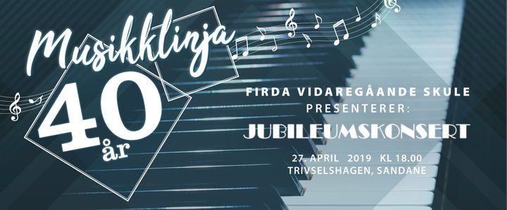 40-års jubileium på musikklinja