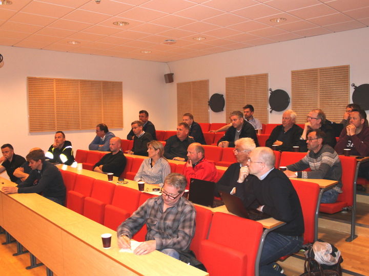 Møtedeltakarane Foto: Bjarne Husevåg Møtedeltakarane