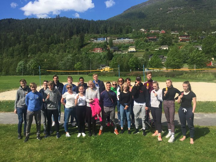 Besøk frå Ulstein vidaregåande skule, Service og samferdsel Foto: Gerd Flåten Skarstein Besøk frå Ulstein vidaregåande skule, Service og samferdsel Foto: Gerd Flåten Skarstein