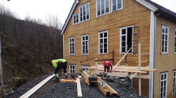 Praksisoppdrag i Innvik Foto: Håvard Nygård Praksisoppdrag i Innvik Foto: Håvard Nygård