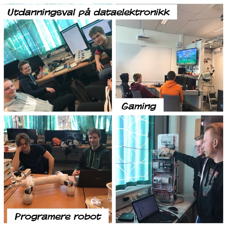 Bilder frå Data og elektronikk